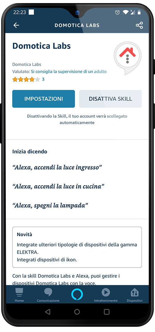 Come collegare Alexa alle luci